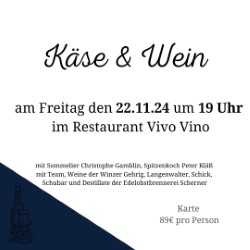 Käse und Wein