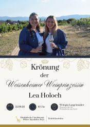 Krönung Weinprinzessin